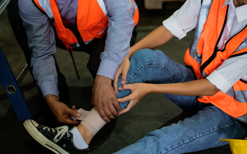 ejemplos de accidentes laborales